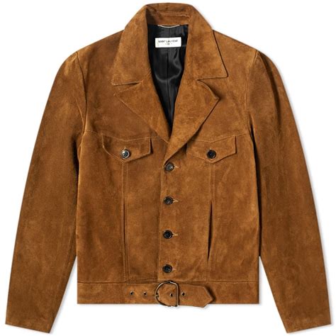 ysl jacket cheap|saint laurent suede jacket.